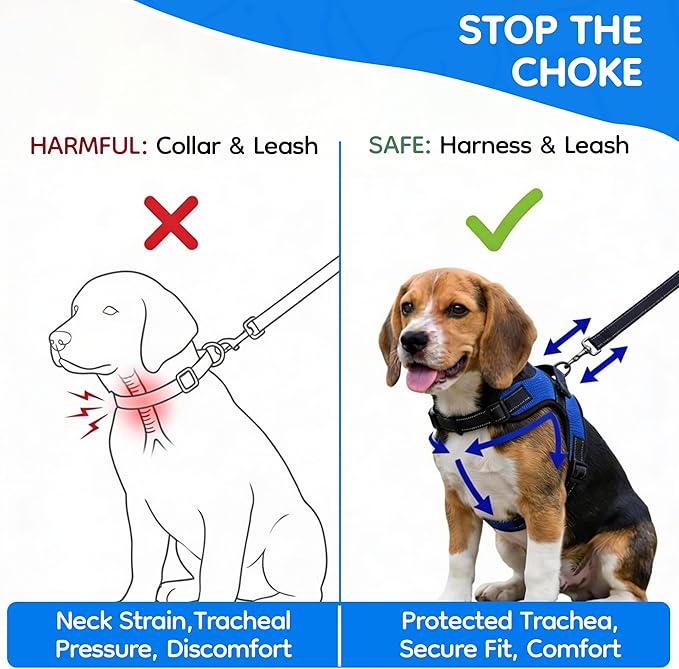 No Pull Reflective Adjustable Dog Harness - Image 5