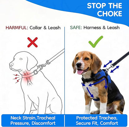 No Pull Reflective Adjustable Dog Harness - Image 5