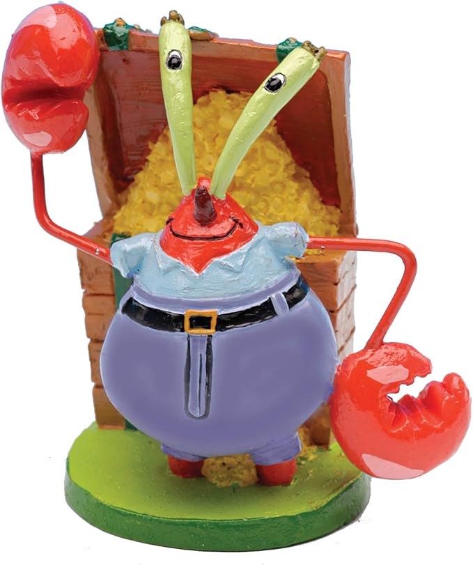 Penn-Plax Officially Licensed Spongebob Squarepants Aquarium Ornament – Mr. by Penn-Plax