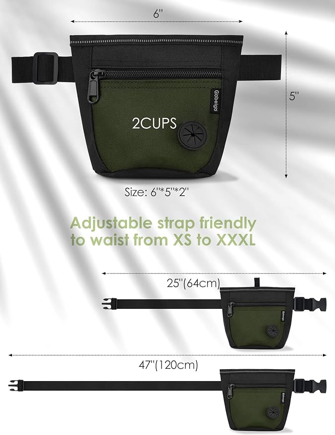 Gobeigo Dog Treat Pouch and Training Clicker, Upgrade Two Magnetic Closure to - Image 6