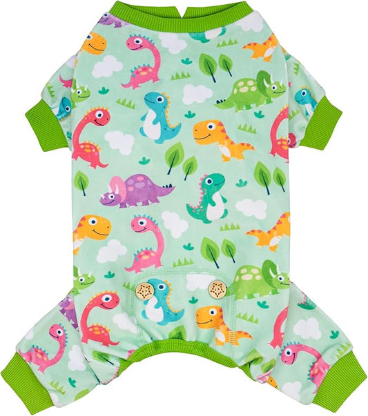 KYEESE Dog Pajamas Velvet Pjs Stretchy Pet Jammies Onesie Small Dog Pajamas by KYEESE