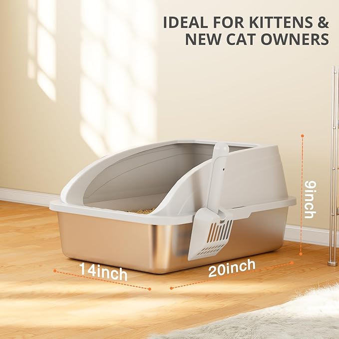 Stainless Steel Cat Litter Box - Image 6