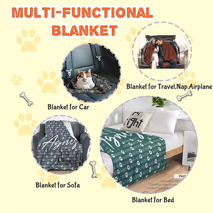 M YESCUSTOM Personalized Dog Blanket - Image 6
