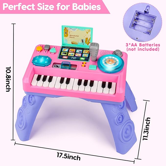 Baby DJ Table for Toddlers 1-3 - Image 2
