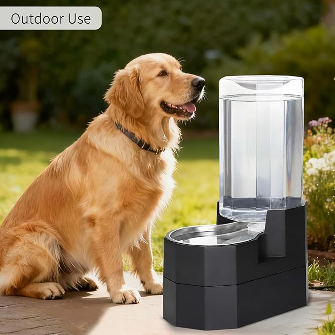 Sfozstra Black 8L Raised Gravity Pet Water Dispenser - Image 8
