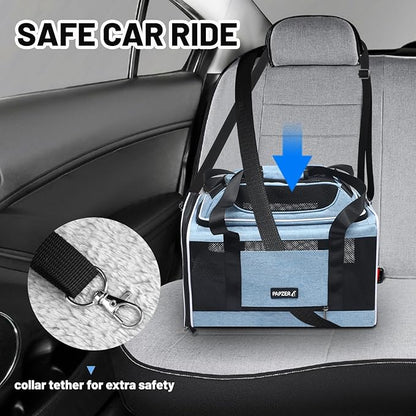 Cat Carrier Top-Expandable 18x11x11, United Delta American Airline Approved Dog - Image 5
