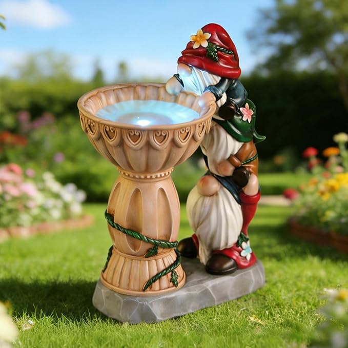 Sheaifun Garden Gnomes Outdoor Gnomes Garden Decorations - Image 9