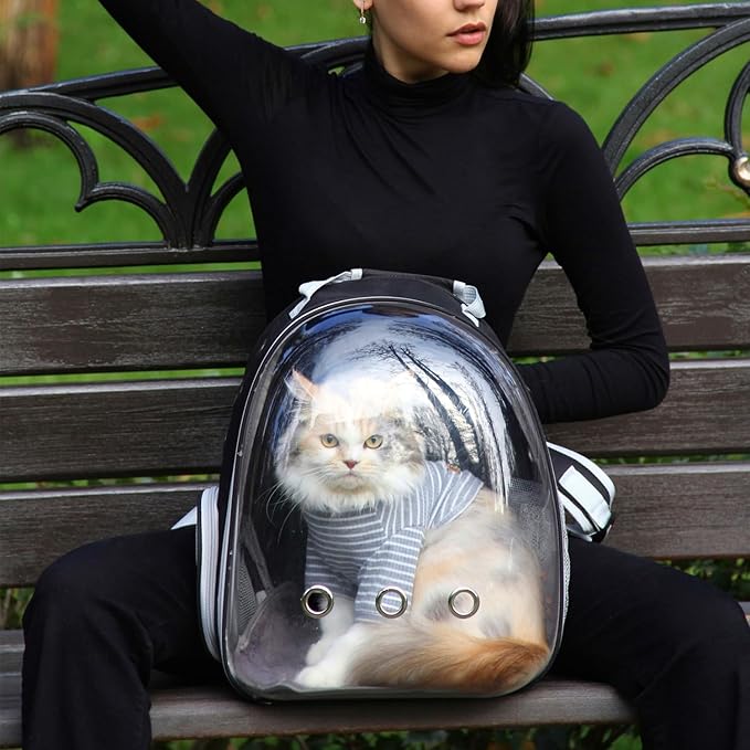Cat Backpack Carrier, Pet Cat Carrier - Image 6