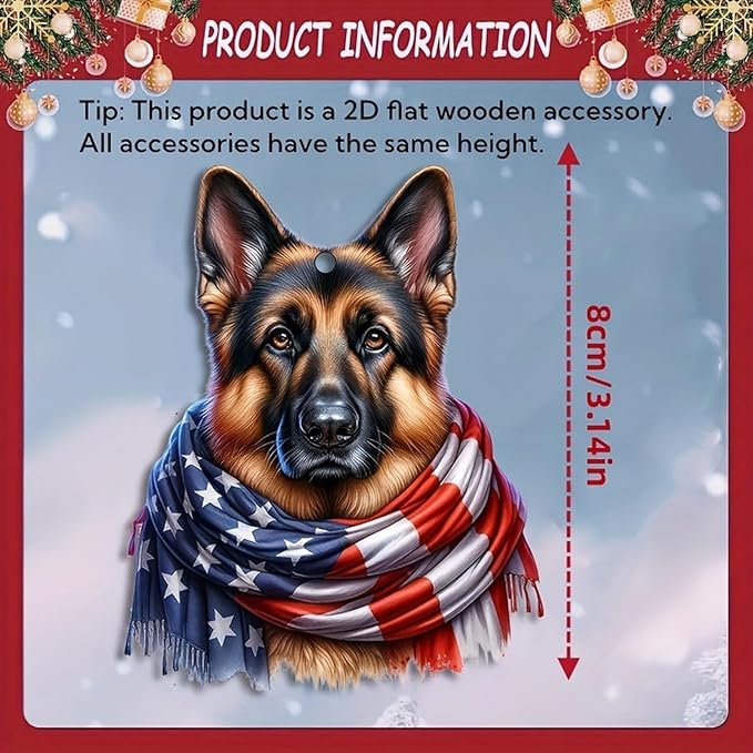 12 Pcs 4th of July Hanging Ornament - Image 4