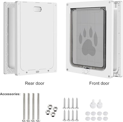CEESC Dog Door for Pets Up to 20 lb, Weatherproof Pet Door for Cats and Dogs - Image 8