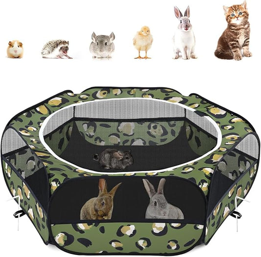 Pawaboo Small Animals Playpen, Waterproof Small Pet Cage Tent by Pawaboo