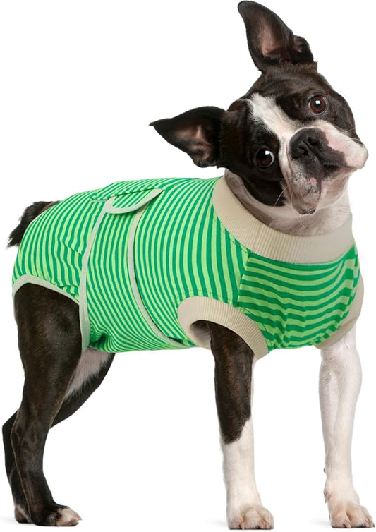FUAMEY Dog Recovery Suit Male, Dogs Surgery Neuter Suits Puppy Spay Shirts by FUAMEY