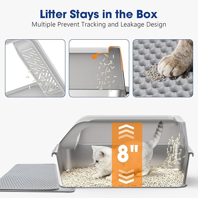 Stainless Steel Litter Box - Image 4