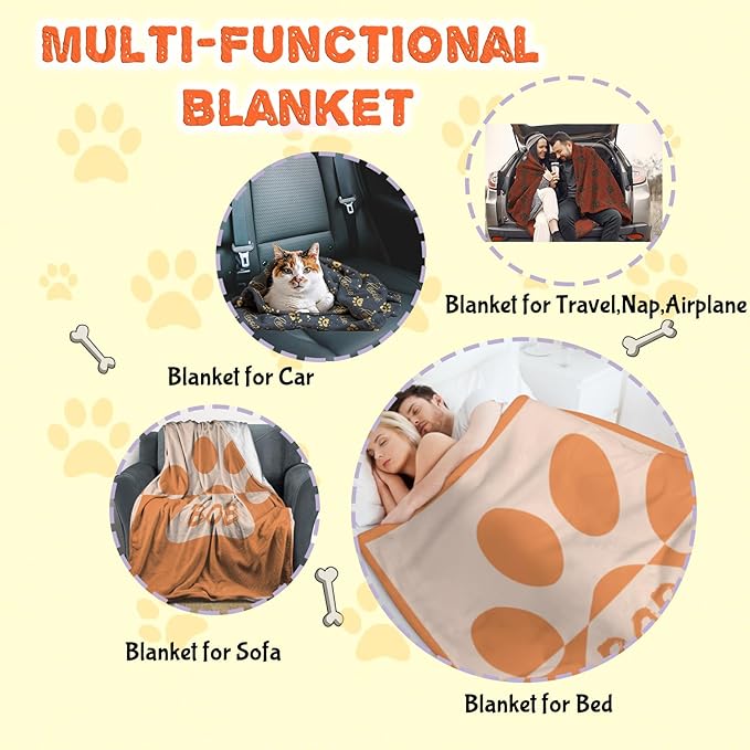 Personalized Christmas Dog Blanket - Image 6