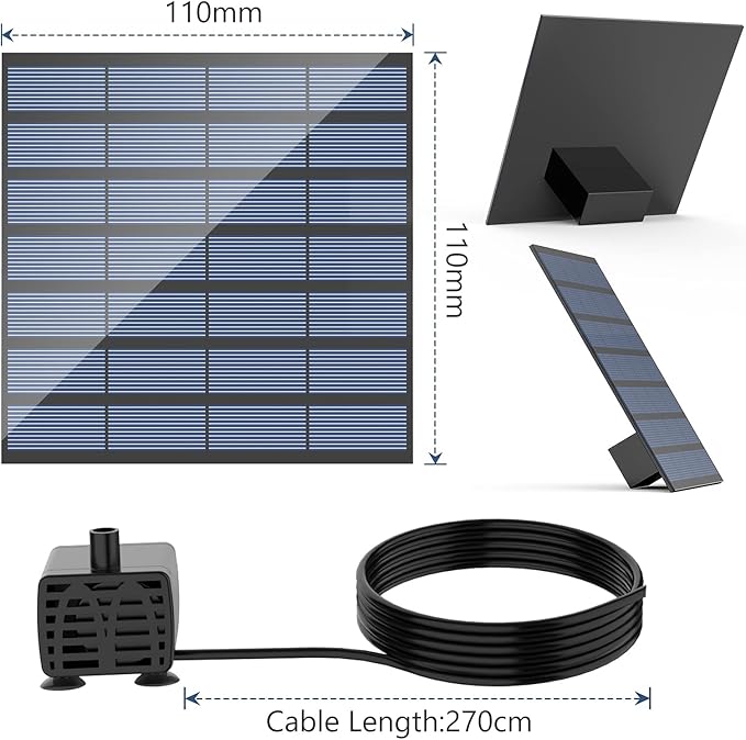AISITIN DIY Solar Water Pump Kit - Image 9