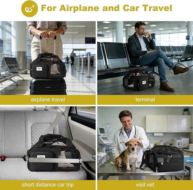 pidipiti 17x13x8 Frontier Allegiant Breeze Airline Approved top Expandable pet - Image 6