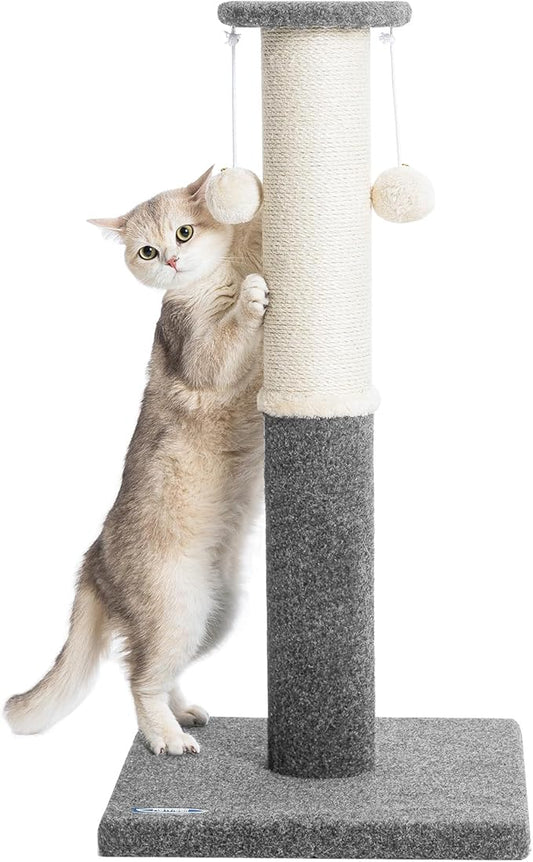 34-Inch Tall Cat Scratching Post, Komicoll Large Scratch Post, Sisal Cat by cattree