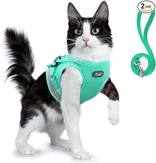 Supet Cat Harness and Leash Set by Supet