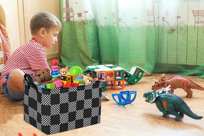 Essme Rectangular Boys Basket, Kids Storage Basket - Image 3