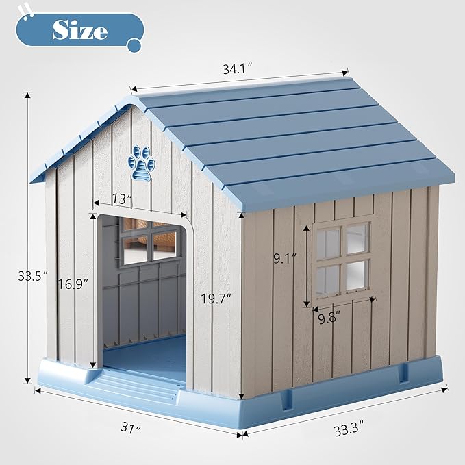 Fancyango Dog House Outdoor Indoor - Image 7