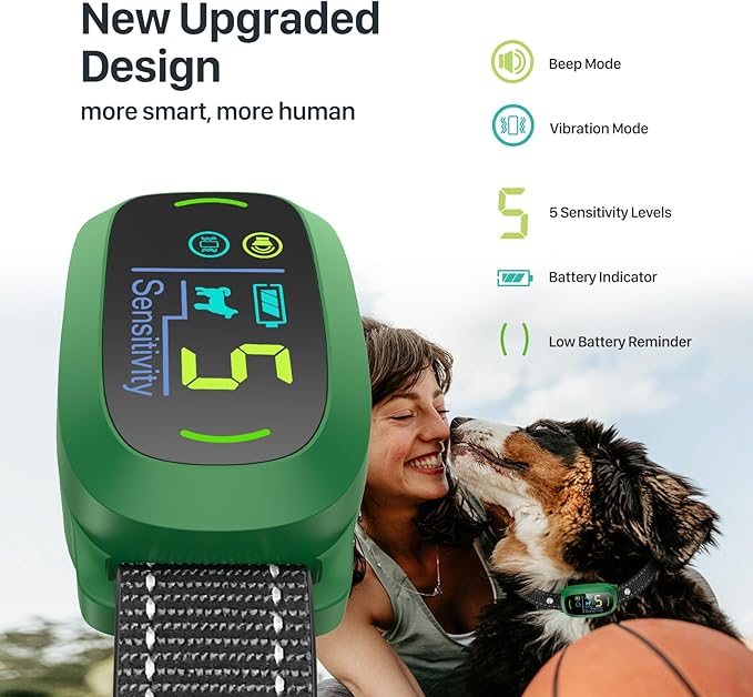 FAFAFROG Dog Bark Collar, Rechargeable Smart Collar, Anti Barking Training - Image 4