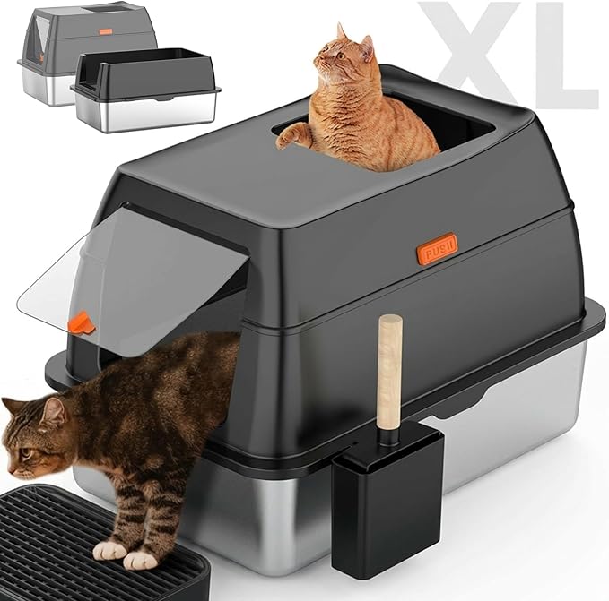 Stainless Steel Litter Box - Image 9