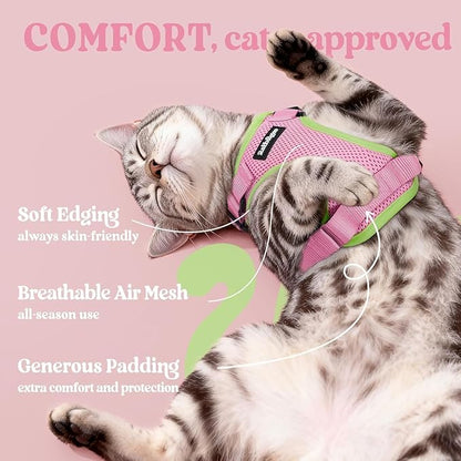 rabbitgoo Cat Harness and Leash Set, Escape Proof Vest Harness - Image 4