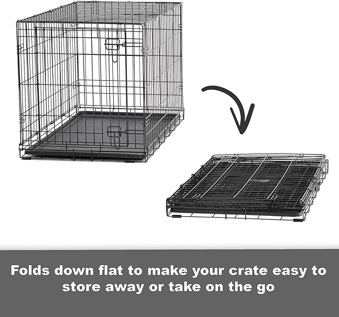 Midwest Homes for Pets 30-Inch New World Crate for Medium Breeds, 21-40 lbs - Image 5