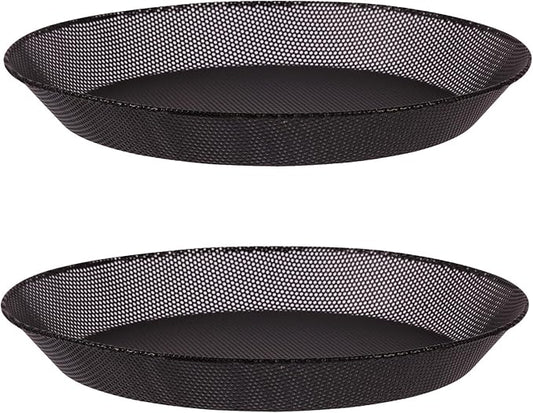 2pcs Metal Round Bird Feeders Tray, Wild Birds Seed Feeder, Mesh Tray Outdoor by Unknown