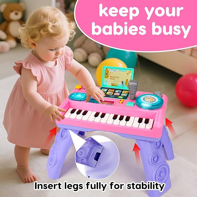 Baby DJ Table for Toddlers 1-3 - Image 3