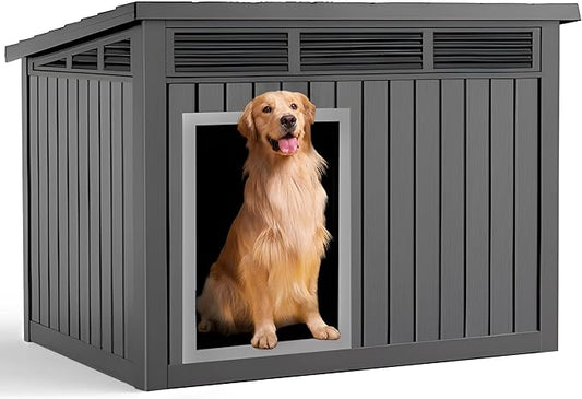 DRATO Large Dog House Outdoor for Indoor by DRATOprovidesawarmandcozy