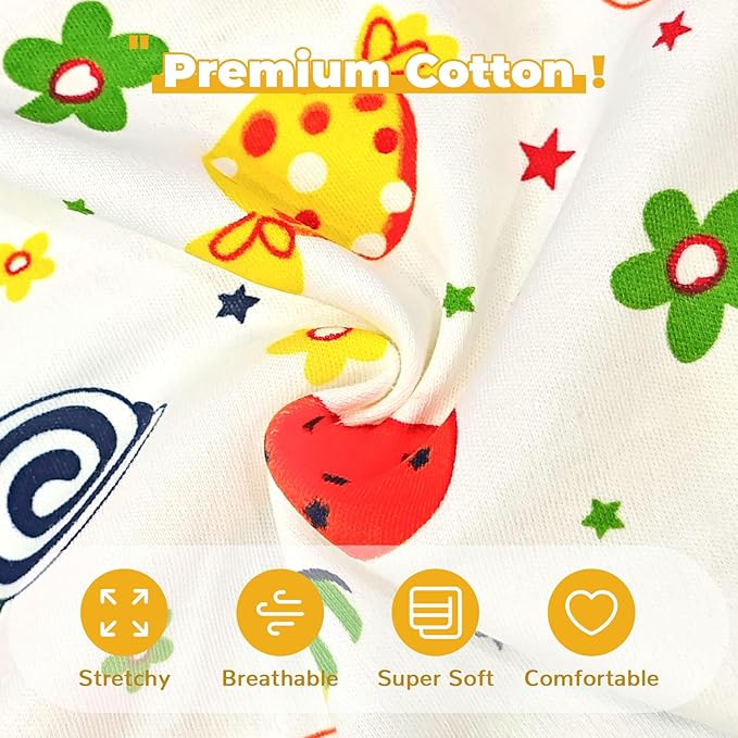 PETCARE Cartoon Dog Shirts for Small Dogs Cute Dog Clothes Yellow Lollipop - Image 7