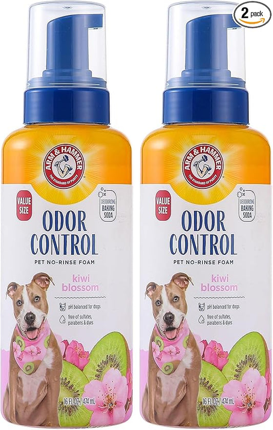 Arm & Hammer for Pets Odor Control Pet No-Rinse Foam by ArmHammer