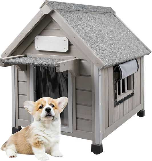 PetsCosset 20.5" L Outdoor Dog House by PETSCOSSET