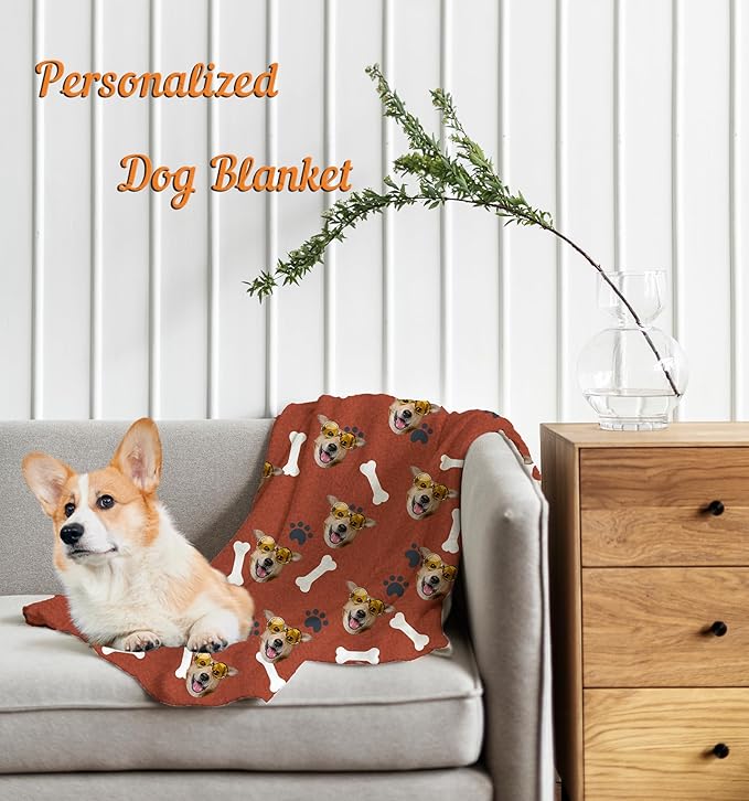 Customized Dog Blanket with Name - Image 2