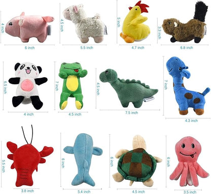LEGEND SANDY Squeaky Plush Dog Toy Pack - Image 8