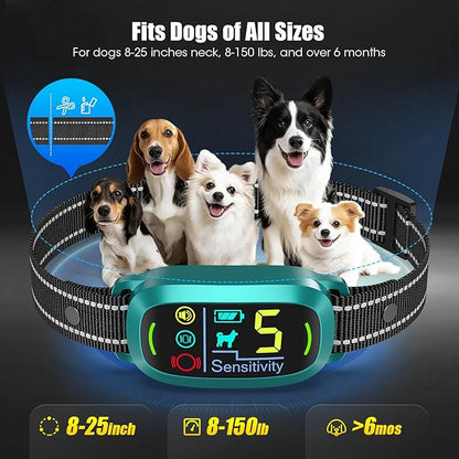 Smart AI Bark Collar for Large Medium Small Dogs, Anti Barking Device - Image 6