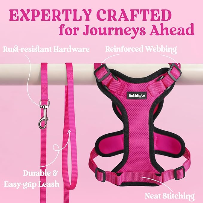 rabbitgoo Cat Harness and Leash Set, Escape Proof Vest Harness - Image 7
