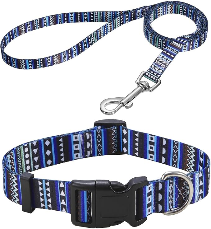 Mihqy Dog Collar and Leash Set by Mihqy
