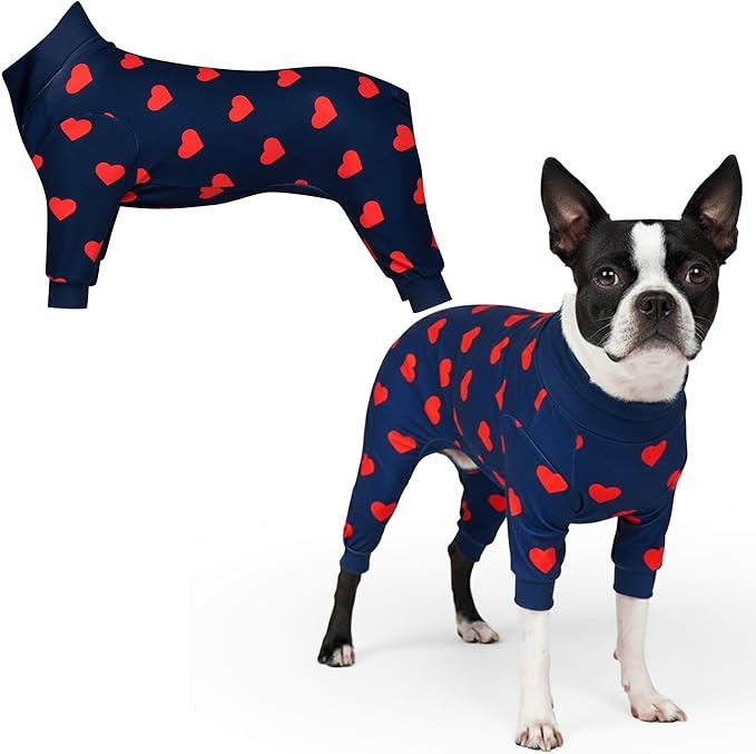 Spark Paws Dog Pajama, Dog Recovery Suit Male, Ultra-Soft and 4-Way Stretch by SparkPaws
