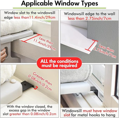 Zoratoo Cat Window Sill Perch - Image 7
