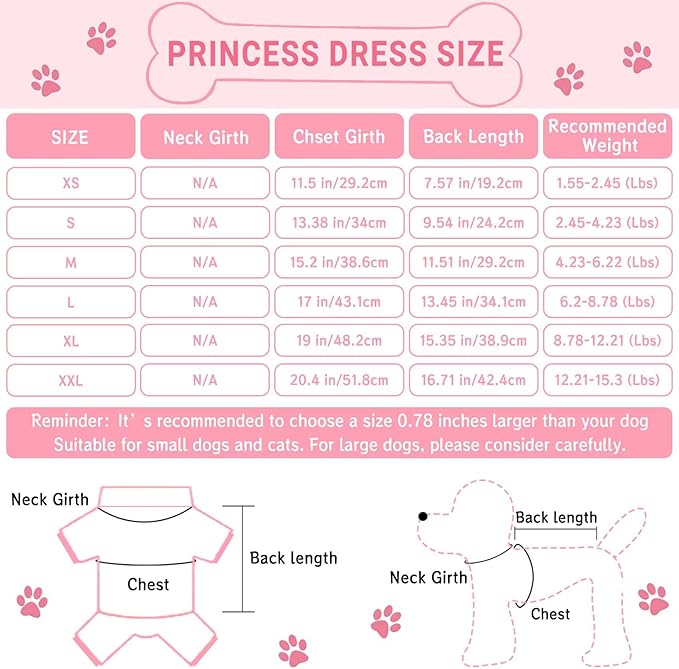 Dog Dresses, Fashion Pet Dog Clothes, Striped Mesh Puppy Dogs Princess Dresses - Image 2