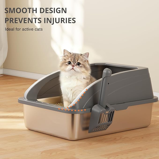 Stainless Steel Cat Litter Box - Image 7