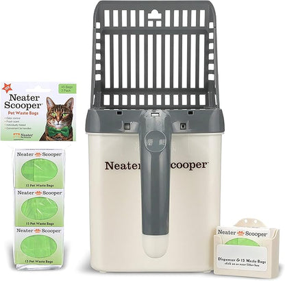 Neater Pet Brands Neater Scooper Standard Litter Scoop, 60 Refill Bags – - Image 4
