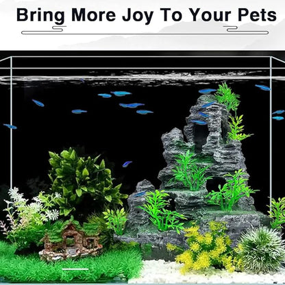 Aquarium Decoration Large and Tall Fish Tank Decor Aquarium Rock Mountain View - Image 2