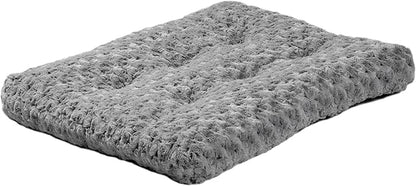 MidWest Homes for Pets XXS QuietTime Deluxe Gray Ombré Swirl Plush Pet Bed by MidWestHomesForPets