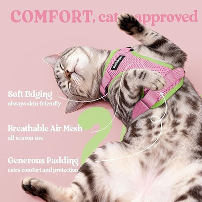rabbitgoo Cat Harness and Leash Set, Escape Proof Kitten Harness - Image 4