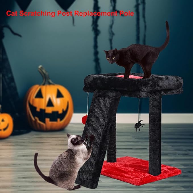 Gothic & Goth Cat Tree Tower Replacement Post - Image 4