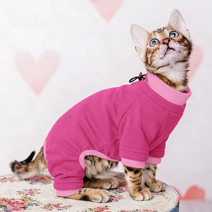PUMYPOREITY Cat Anti-Licking Sweater – Reduce Over-Grooming & Fur Shedding - Image 7