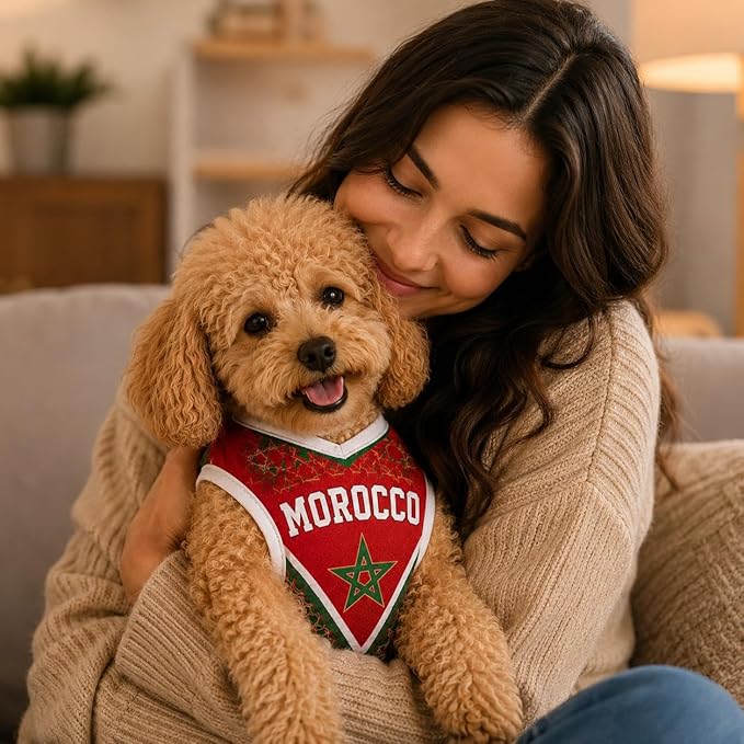 V-DECORPARKS Dog Jersey Custom Name Number, Pets Soccer Jersey - Image 2